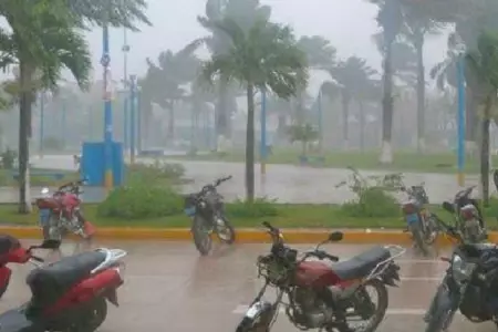 Provincias de Loreto soportaron lluvias de moderada a fuerte intensidad.