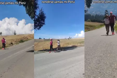 Marchista peruana revela su rutina de entrenamiento en Huancayo.