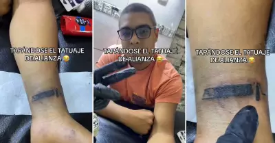 Joven borr su tatuaje de Alianza Lima por derrota en Matute.
