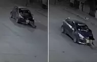 Increble! Mujer frustra robo de su celular tras treparse al carro de los delincuentes en Chiclayo (VIDEO)