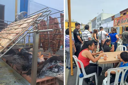 Trujillanos divididos tras uso de plaza de armas para venta de chancho al palo.