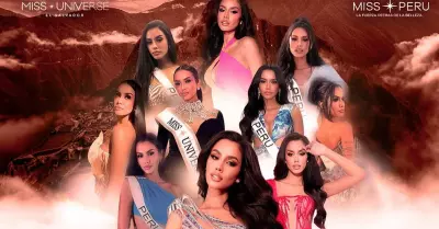 Camila Escribens en Miss Universo 2023.