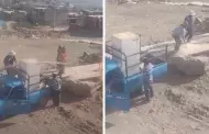 Escndalo en Arequipa: Obreros son captados robando material de proyecto y su costo se dispara en S/12 millones