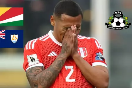 Perú y los tres exóticos países que no han anotado un gol en las Eliminatorias