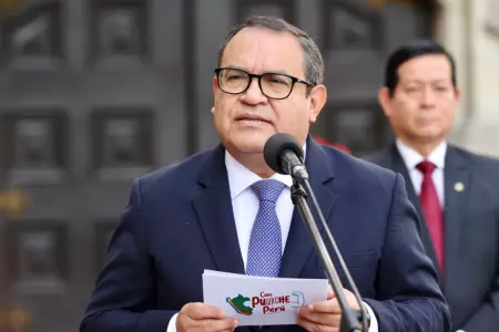 Alberto Otárola sobre nuevo ministro del Interior.