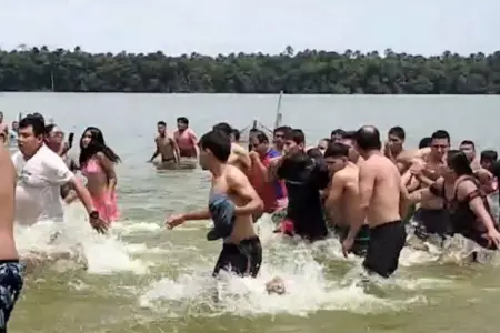 Estudiante muere ahogado en laguna