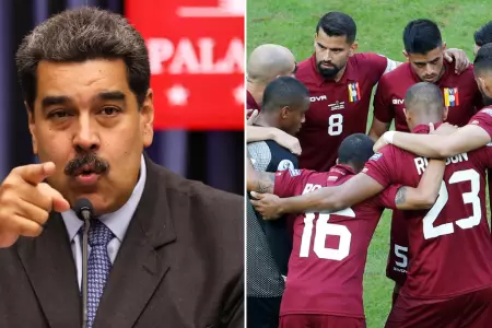 Nicols Maduro rechaza agresiones contra la 'Vinotinto' en Per.