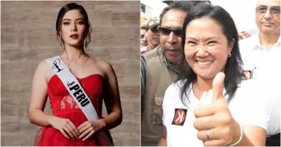 Kyara Villanella dedica su victoria en el Miss Teen a Keiko Fujimori