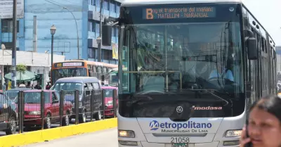 Ruta B del Metropolitano extender su recorrido en zona norte.
