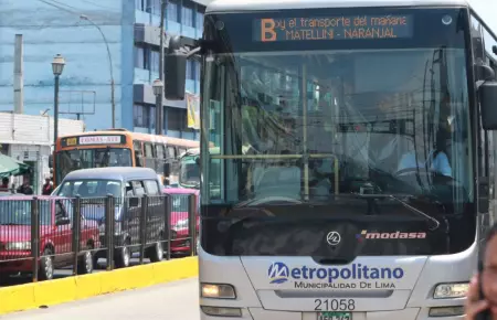 Ruta B del Metropolitano recortar su a partir de este 28 de diciembre.