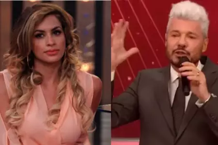 Tinelli y Milett terminaron