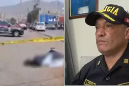 PNP respalda a efectivo que abatio a delincuente.