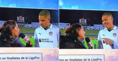 Paolo Guerrero es consultado por la U.