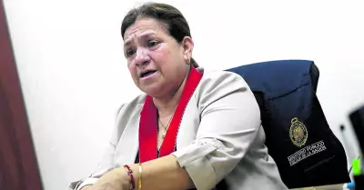Fiscal Marena Mendoza.