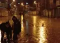 Junín: intensas lluvias provocan inundaciones y derrumbes en Chilca y Huancayo