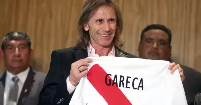 Ricardo Gareca, entrenador de ftbol.