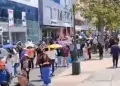 Protestas en Tacna: comerciantes acatan paro para pedir aperturas de fronteras por 24 horas