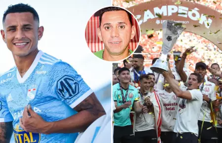 'Conejo' Rebosio sobre Yoshimar Yotn.