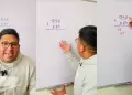 Facilito! Administrador ensea matemticas y sorprende con tcnica para sumar nmeros grandes