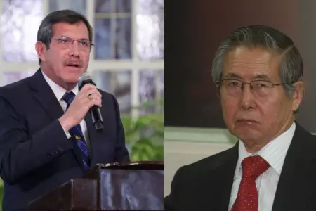 Ministro de Defensa sobre Alberto Fujimori.