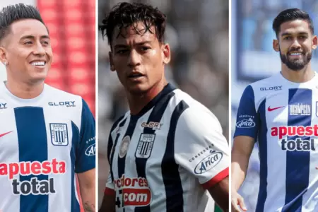 Christian Cueva, Cristian Benavente y Andrs Andrade dejan Alianza Lima.