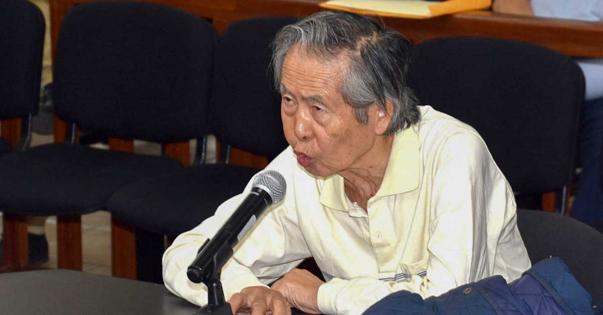 Alberto Fujimori: Ministerio Público solicita mandato de detención domiciliaria contra el expresidente