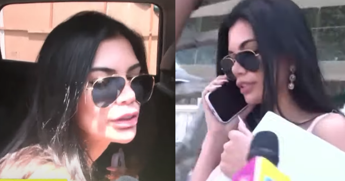 ¡Impactante! Samantha Batallanos fue captada saliendo de la comisaría
