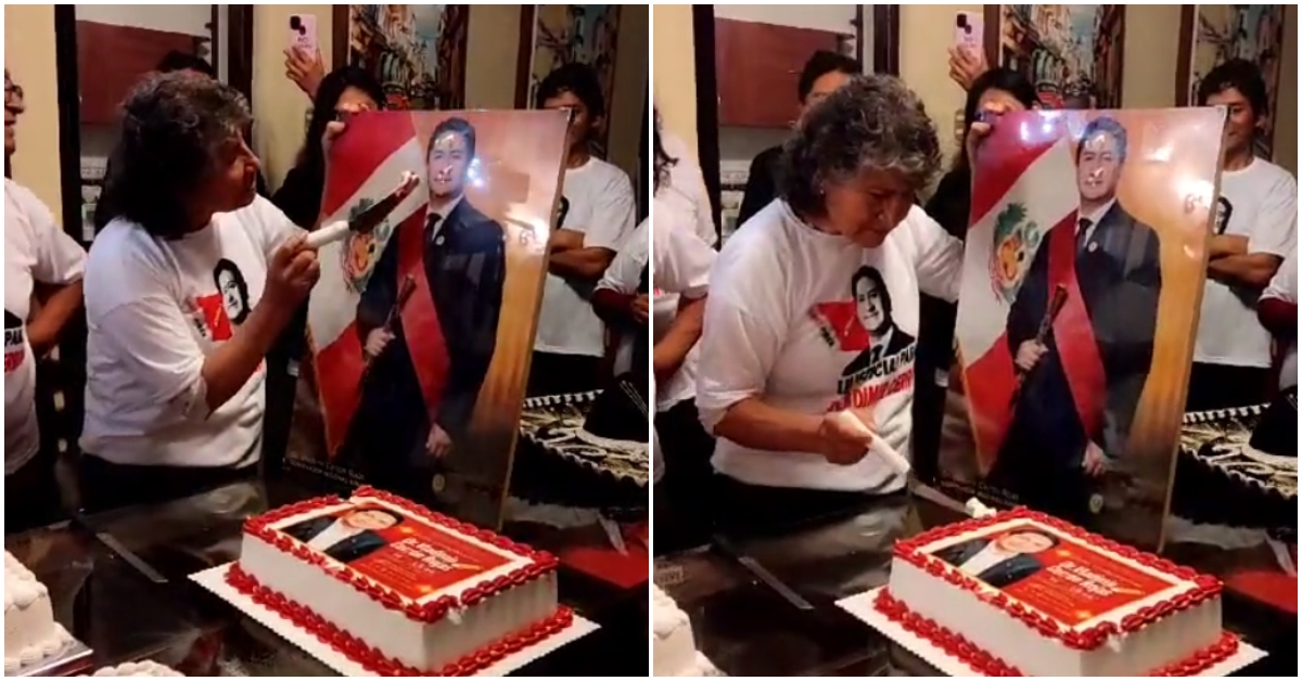 Vladimir Cerrón Madre De Prófugo Líder De Perú Libre Celebra Su