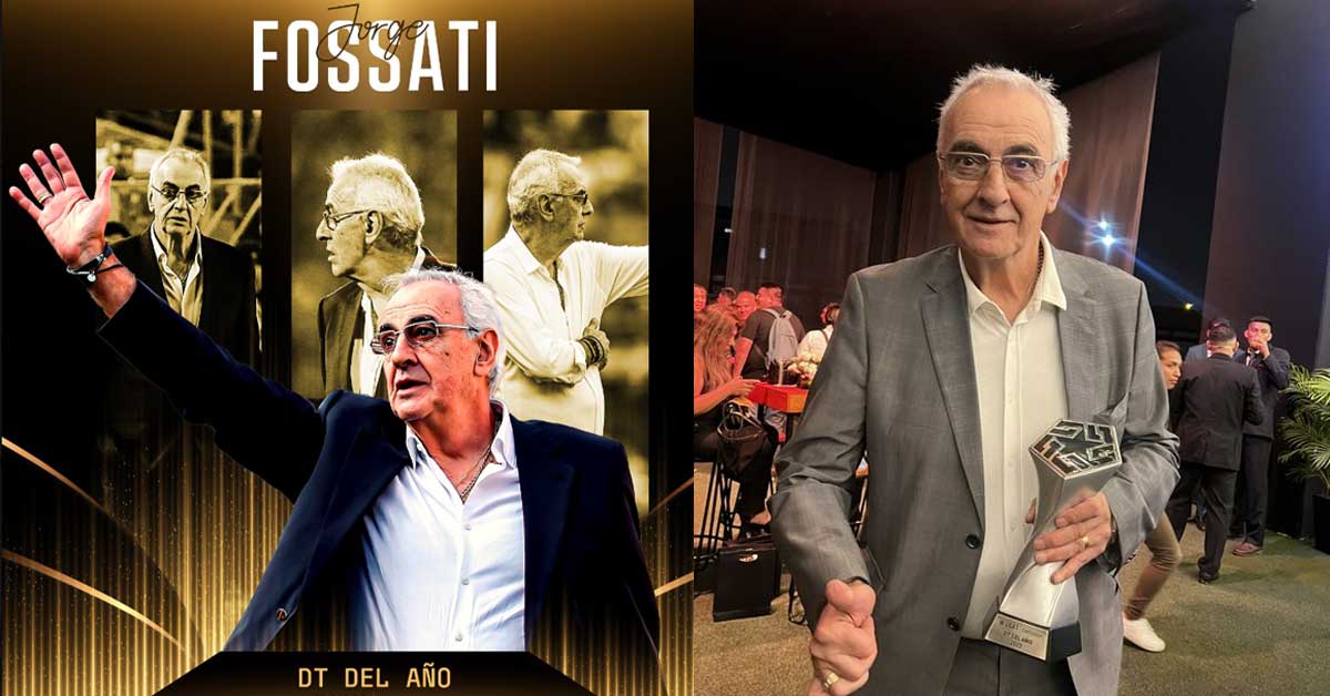 ¡Un Nuevo Triunfo! Jorge Fossati Gana Premio Al Mejor Entrenador Del ...