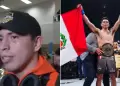 Lleg el campen! Jess Pinedo vuelve a Per y enva mensaje a Dina Boluarte tras ganar ttulo mundial PFL