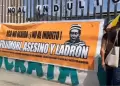 Alberto Fujimori: Protestan en exteriores del Juzgado de Ica que tiene en sus manos la liberación del expresidente