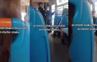 Sensacional! Conductor sorprende a pasajeros al colocar cancin de anime en bus: "Chofer otaku"