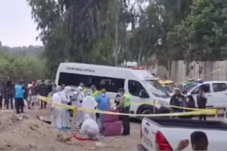 Hallan cadver dentro de una maleta abandona en SJM.