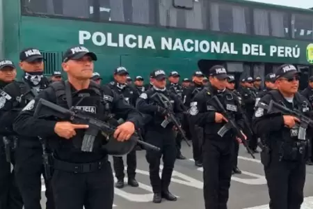 Agentes PNP llegaron a Pataz para investigar.