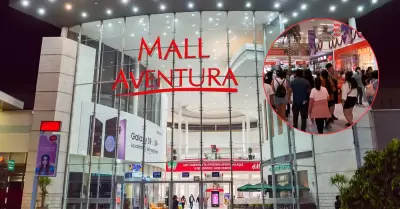 Mall Aventura SJL controlar el acceso de personas