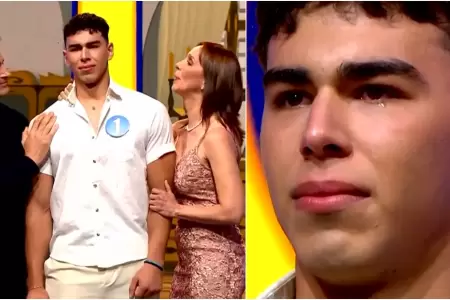 Laly Goyzueta y Mariano Sabato presentan a su hijo Enzo en TV