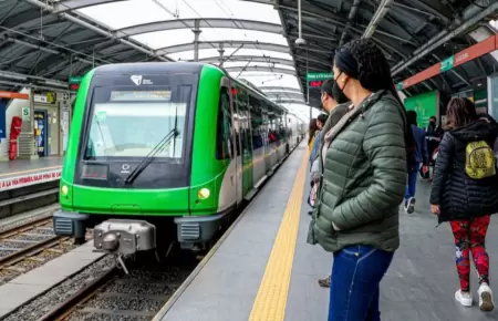 Servicio de la Lnea 1 del Metro de Lima fue reestablecido.