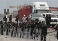 Barrio Chino en Ica: Policía restablece el tránsito en la Panamericana Sur tras protesta que dejó dos heridos