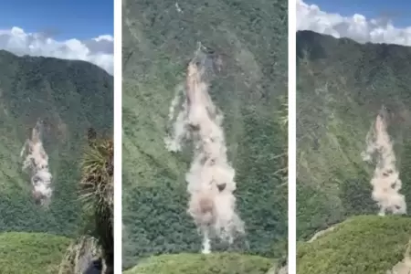 Deslizamiento en Cusco no afectara ingreso a Machu Picchu.