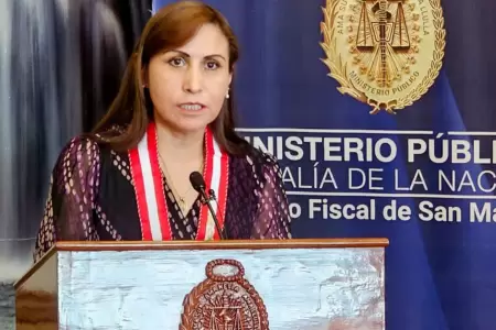 Patricia Benavides se presentar ante Comisin de Fiscalizacin.