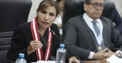 Patricia Benavides ante Comisin de Fiscalizacin.