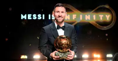 Lionel Messi fue premiado como 'Deportista del Ao'.