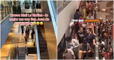 Mall de La Molina es comparado con el de SJL