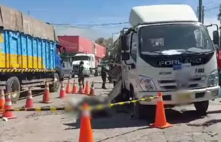Atropellan a periodista en Arequipa.