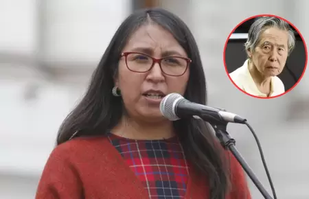 Ruth Luque presentar denuncia constitucional contra miembros del TC.