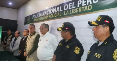 Con más de 336 crímenes, La Libertad recibió a ministros del Interior y Minas