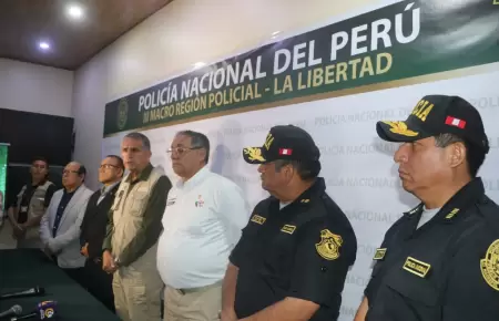 Con ms de 336 crmenes, La Libertad recibi a ministros del Interior y Minas