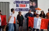 Alberto Fujimori: simpatizantes del expresidente llegan a penal Barbadillo y colocan banderas del Perú
