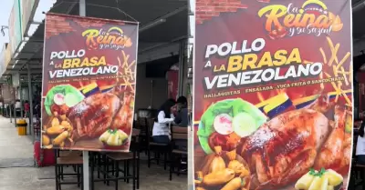 Pollo a la brasa venezolano