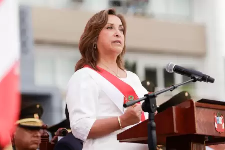 Dina Boluarte a un ao del golpe de Estado de Pedro Castillo.